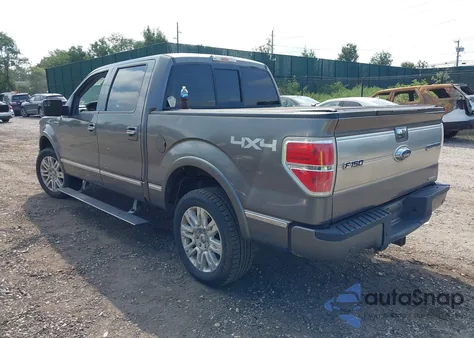 2011 Ford F-150 Platinum z USA, uszkodzony, nr VIN 1FTFW1EF9BFC82554